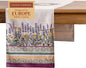 Maison d' Hermine Table Runner 100% Cotton Double Layer Table Runners 108 inches Long Decorative for Home Kitchen Dining Party Wedding Bridal Shower Spring Summer (Fanny Lavender, 14.50" x 108")