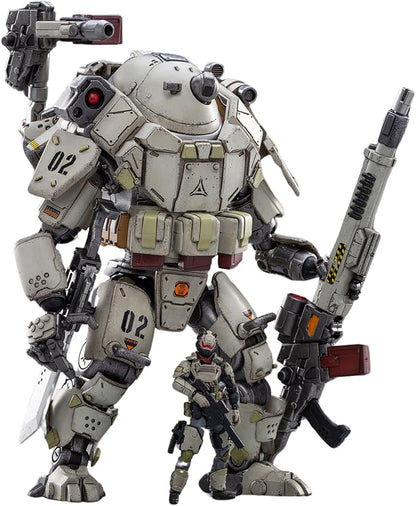 JOYTOY 1/25 Action Figures Iron Wrecker 02 Tactical Mecha Anime Figure Collection Modern Military Model Dark Source