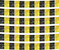 6 Pack 10 Feet Black Gold Foil Fringe Garland Metallic Tinsel Streamers Banner Wall Hanging Curtain Backdrop Banner for Parade Floats, Thanksgiving, Christmas, Birthday, Halloween Party Decorations