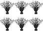 6 Pack Star Table Centerpieces for Party, Birthday Table Decorations for Kids Adults, Party Centerpieces for Tables for Wedding Baby Shower Graduation Holiday Event (Black)
