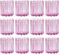 GOLDEAL 24Pcs Pink Glass Votive Candle Holders Tealight Holders Decorative, Tea Candle Holders Bulk,Candlestick for Wedding, Party,Dinner, Home Table Decor.