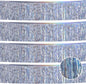Laser Silver Birthday Decorations Tinsel Garland Parade Float Decorations for Trailer 4Pack 12FT Christmas Party Decor Ceiling Fringe Banner Silver Backdrop for Streamers Party Decorations