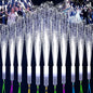 76 PCS White Fiber Optic Sticks, LED Fiber Wands, Fiber Optic Wand with 3 Light Modes, Glow in the Dark Party Supplies, Wedding Party Supplies, for Wedding, New Year, Birthday, Carnival