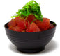 50 Pack 3 oz. Asian-Style Black Mini Plastic Bowl For Appetizer Bowls and Disposable Dessert Bowls Professional-Grade Recyclable Disposable Mini Dessert Cup for Appetizers CMJJ