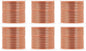 Mandala Crafts 13 Gauge Anodized Aluminum Craft Wire for Jewelry Making - 300 FT Colored Flexible Rose Gold Combo Wire - Bendable for Bonsai Armature Crafting Sculpting