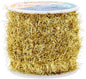 Mandala Crafts Gold Tinsel Garland - Thin Metallic Foil Glitter Mini Garland for Christmas Tree, Party, Wedding Decor, and Holiday Decorations