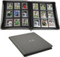 Toploader Binder,Holds 288 Toploaders,9 Pocket Double-Sided Top Loader Binders with Sleeves for 3 x 4'' Toploaders, Card Holder for Trading Cards or Sports Cards (Grey)
