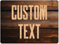 Custom Sign, Custom Street Sign, 11 Font Colors, 13 Font Styles, 4 Hole Options, 22 Sizes, 36x48 Inches, Rust Free DiBound, Fade Resistant, Made in USA by My Sign Center (Vintage Wood)