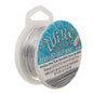 The Beadsmith Wire Elements Craft Wire – Tarnish Resistant, Soft Temper, Round, Stainless Steel Color – 0.41mm, 26 Gauge, 30 Yard Spool – Jewelry Making, Wire Wrapping, Floral, & Other DIY Crafts
