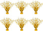 6 Pack Star Table Centerpieces for Party, Birthday Table Decorations for Kids Adults, Party Centerpieces for Tables for Wedding Baby Shower Graduation Holiday Event (Gold)
