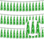 3P Metallic Fringe Tassel Banner Garland Foil Tinsel Streamer Wall Hanging Curtain Backdrop Banner for Parade Floats, Graduation Decorations, Father's Day Party Decoration(Green)