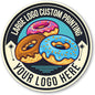 Large Custom Vinyl Decals – Full Color Personalized Sticker Decals Printing | Custom Business Logo Stickers for Windows, Stores, Walls, Doors, Cars, Trucks, Windshield, & More