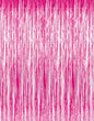 GOER 6.4 ft x 8.2 ft Metallic Tinsel Foil Fringe Curtains,Pack of 2 Party Streamer Backdrop for Galentines Day,Birthday,Graduation Decorations and New Year Eve (Hot Pink)