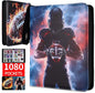 Football Card Binder 1080 Pockets, Ultimate Trading Card Ablums with 60 Page Removable Sleeves to Organize and Protect Your Sports Cards Like a Pro