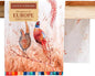Maison d' Hermine Table Runner 100% Cotton Double Layer Table Runners 108 inches Long for Thanksgiving Christmas Decorations Home Kitchen Dining Party Wedding (Faisan D'Automne, 14.5" x 108")