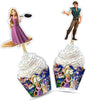 "Rapunzl Cupcake Wrappers – Princess Theme Cupcake Decoration for Birthday Party & Celebration – Tangled Inspired Cupcake Holders for Girls Princess Party Supplies, Dessert Table Décor"