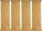 Gold Sequin Backdrop Drapes 4 Panels 2FTx8FT Glitter Backdrop Curtains for Wedding Party Stage Decorations