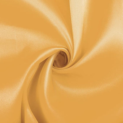 ANECO 12 Pieces Satin Napkins Soft Dinner Napkins Square Table Napkins 17 x 17 Inches for Restaurant Weddings Party Dinner Decoration (Gold)