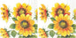 IHR Ideal Home Range Cocktail Napkins Disposable 3-Ply Paper Party Napkin Pack, 5" x 5", Colourful Sunflowers, 20-Count (Pack of 2)