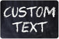 Custom Sign, Custom Street Sign, 11 Font Colors, 13 Font Styles, 4 Hole Options, 22 Sizes, 12x18 Inches, Rust Free DiBound, Fade Resistant, Made in USA by My Sign Center (Chalkboard Black)