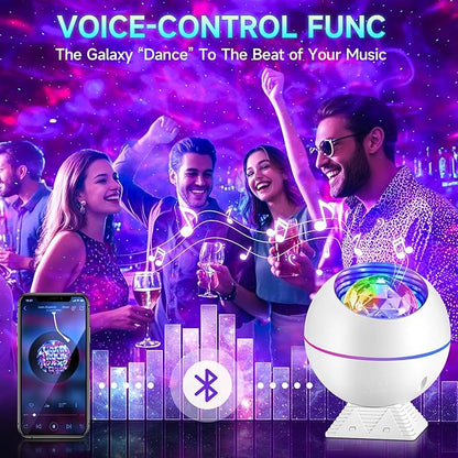Christmas Gifts for Teens Kids Adult Room Decor Aesthetic,42 Colors Star Projector Galaxy Light+Moon+Cloud Lights for Bedroom,Unique Rhythm Mode,Dimmable+Remote Control Galaxy Lamp for Christmas Decor