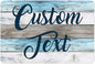 Custom Sign, Custom Street Sign, 11 Font Colors, 13 Font Styles, 4 Hole Options, 22 Sizes, 12x18 Inches, Rust Free DiBound, Fade Resistant, Made in USA by My Sign Center (Coastal)