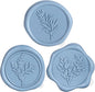 Wax Seal Stickers (60 Pcs, 3 Designs in 1 Pack) Premium Envelope Seal Stickers for Wedding Invitation Envelopes, Adhesive Wax Seals, Perfect for Seating Chart, Gift Wrapping
