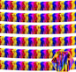 6 Pack 10 Feet Rainbow Foil Fringe Garland Metallic Tinsel Streamers Banner Wall Hanging Curtain Backdrop for Parade Floats, Birthday, Graduate, Mother's Day, Wedding Party Decoration