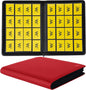 Premium 1000+ Pockets Card Binder,16 Pockets Trading Card Binder Ringless Side Loading Trading Card Album Folder for TCG -Red