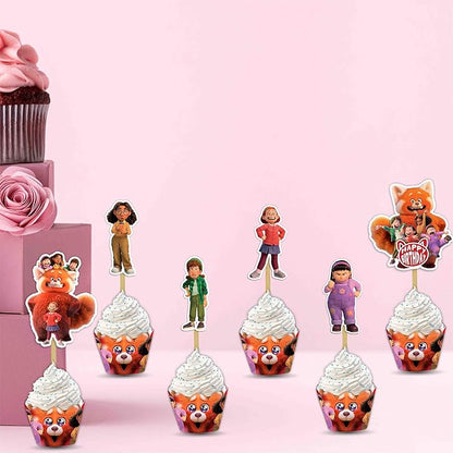 Seyal® Trning Red Cupcake Wrapper