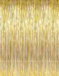 GOER 3.2 ft x 9.8 ft Metallic Tinsel Foil Fringe Curtains Party Photo Backdrop Party Streamers for Birthday,Graduation,New Year Eve Decorations Wedding Decor (1 Pack, Gold)