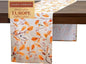Maison d' Hermine Table Runner 100% Cotton Single Layer Table Runners 72 inches Long for Thanksgiving Christmas Decorations Home Kitchen Dining Party Wedding (Oak Leaves, 14.5" x 72")