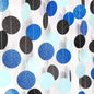 Navy-Blue Black Birthday Party-Decorations Streamers - 52FT Graduation Hanging Paper Garland Banner,Baby Bridal Shower Wedding Bachelorette Fathers Day Supplies Backdrop Decor Hugtmr
