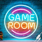 Gamer Neon Sign for Gamer Room Decor, Dimmable Gamer Room Neon Signs for Wall Decor, USB Powered Bright LED Neon Gaming Signs for Boys Room, Gamer Gifts for Teenage Boys, Kids(13.3”x13.3”)