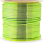 Mandala Crafts 18 Gauge Anodized Aluminum Craft Wire for Jewelry Making - 100 FT Colored Flexible Lime Green Wire - Bendable for Bonsai Armature Crafting Sculpting