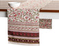 Maison d' Hermine Table Runner 100% Cotton Double Layer Table Runners 108 inches Long for Thanksgiving Christmas Decorations Home Kitchen Dining Party Wedding (Reveillon Au Jardin, 14.5" x 108")