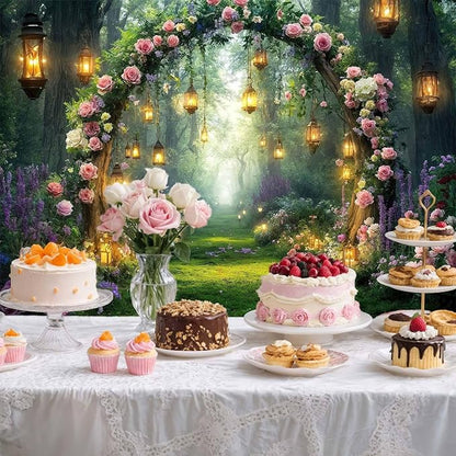 9x6ft Purple Flower Wedding Photography Backdrop Lavender Floral Wedding Bridal Photography Backdrop Anniversary Birthday Baby Shower Girl Party Banner Photo Booth Props Background Wall Decor