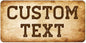 Custom Sign, Custom Street Sign, 11 Font Colors, 13 Font Styles, 4 Hole Options, 22 Sizes, 6x12 Inches, Rust Free DiBound, Fade Resistant, Made in USA by My Sign Center (Vintage)