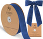 Royal Blue Velvet Ribbon 1.5'' 25 Yards for Christmas Tree, Gift Wrapping, Flower Bouquet, Wreath Decorations, Bow Making