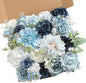 Serra Flora Artificial Flowers Combo Box Set for DIY Wedding Bouquets Centerpieces Arrangements Bridal Shower Party Home Decorations