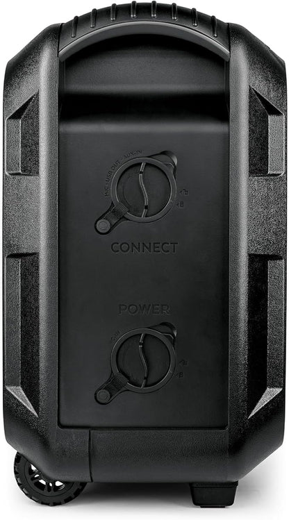 ECOXGEAR: EcoBoulder Ultra – 121dB Loud Rugged Bluetooth 5.1 Speaker, IP67 Waterproof, Drop and dustproof with Party Lights, 50+ Hours runtime, it Even Floats – Black