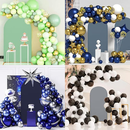6.6FT Wedding Arch Covers Arch Backdrop Cover Arch Stand Covers Set Arch Cover Spandex Fabric Stretchy Backdrop for Wedding Birthday Party Decoration Baby Shower (Dusty Blue)