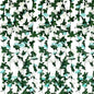 16Pcs 126Ft Teal&White Rose Garland, Fake Rose Hanging Flowers, Artificial Flower Vine, Hanging Floral Vine Garland for Wedding, Birthday Party, Wall Arch, Halloween, Christmas Garden Backdrop Decor