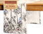 Maison d' Hermine Table Runner 100% Cotton Single Layer Table Runners 108 inches Long for Thanksgiving Christmas Decorations Home Kitchen Dining Party Wedding (Amazonia, 14.5" x 108")