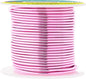 Mandala Crafts 14 Gauge Anodized Aluminum Craft Wire for Jewelry Making - 60 FT Colored Flexible Pink Wire - Bendable for Bonsai Armature Crafting Sculpting
