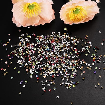 PATIKIL 14000Pcs Wedding Table Scatter Confetti Crystals 3mm Acrylic Diamonds Vase Fillers Gems for Table Centerpiece Decorations Bridal Shower Party, Mint Green AB