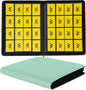 Premium 1000+ Pockets Card Binder,16 Pockets Trading Card Binder Ringless Side Loading Trading Card Album Folder for TCG - Light Green