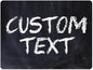 Custom Sign, Custom Street Sign, 11 Font Colors, 13 Font Styles, 4 Hole Options, 22 Sizes, 18x24 Inches, Rust Free DiBound, Fade Resistant, Made in USA by My Sign Center (Chalkboard Black)