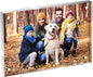 4x6 Acrylic Picture Frame 1 Pack, Clear Freestanding Double Sided Frameless Magnetic Photo Frames, Desktop Display Decor Gift