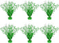 6 Pack Star Table Centerpieces for Party, Birthday Table Decorations for Kids Adults, Party Centerpieces for Tables for Wedding Baby Shower Graduation Holiday Event (Green)